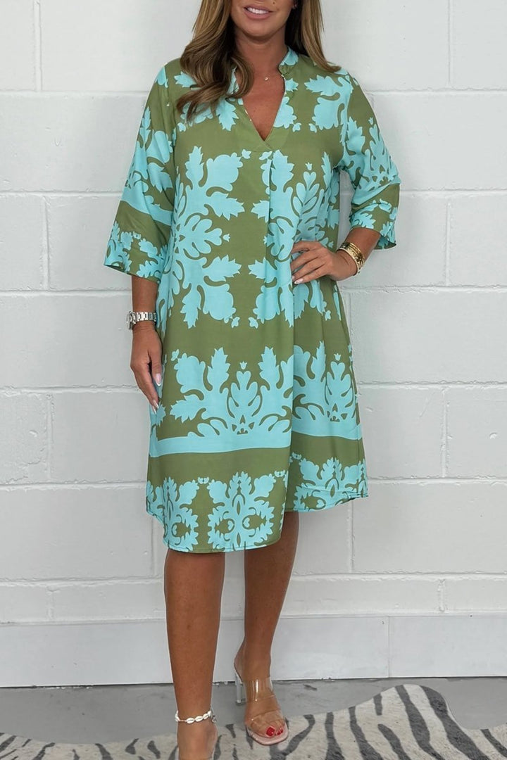 Women’s Summer Dress | Decorative Border Hem