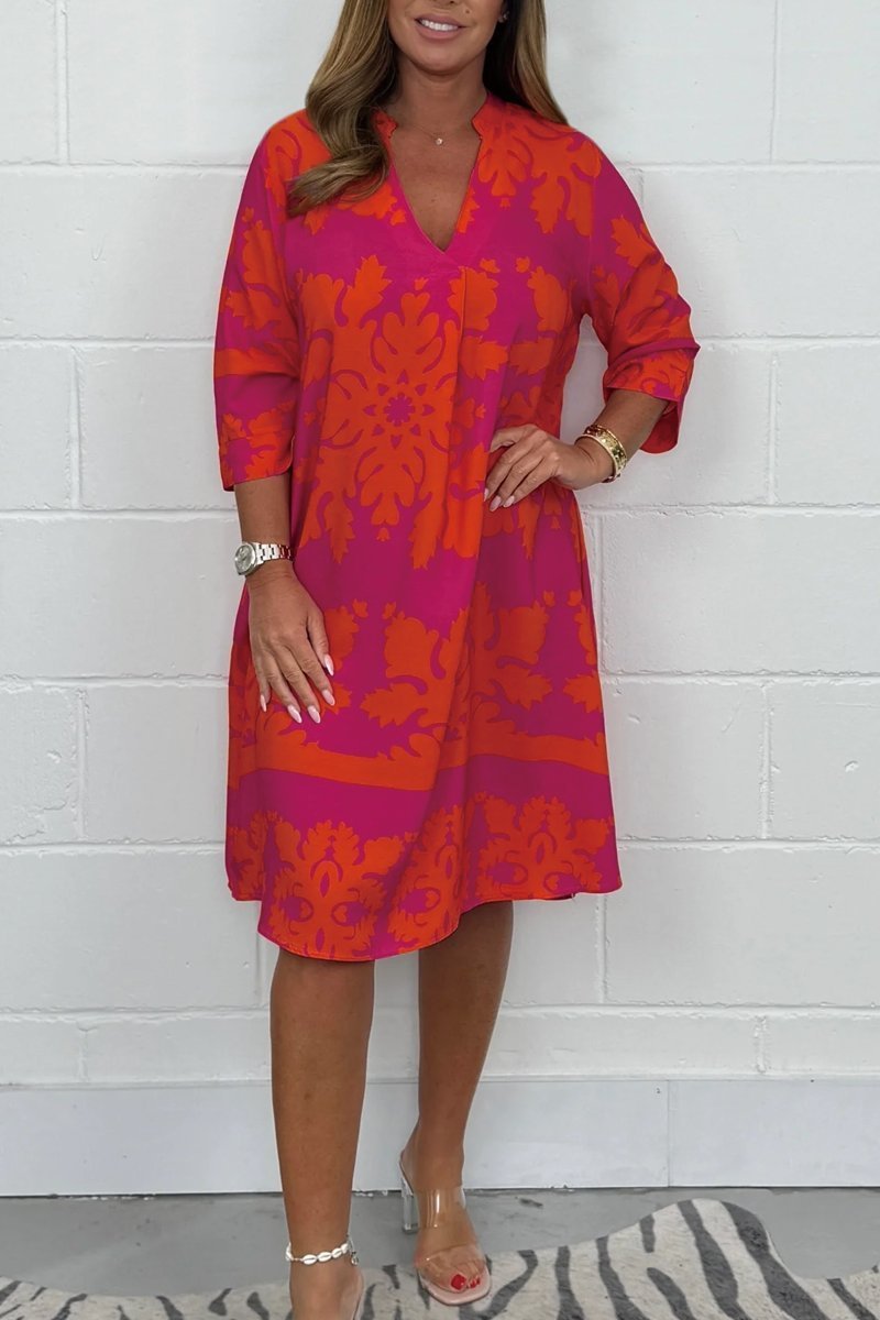 Women’s Summer Dress | Decorative Border Hem