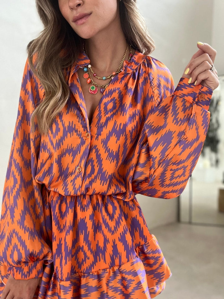 Eleanor - Ruffle Mini Dress