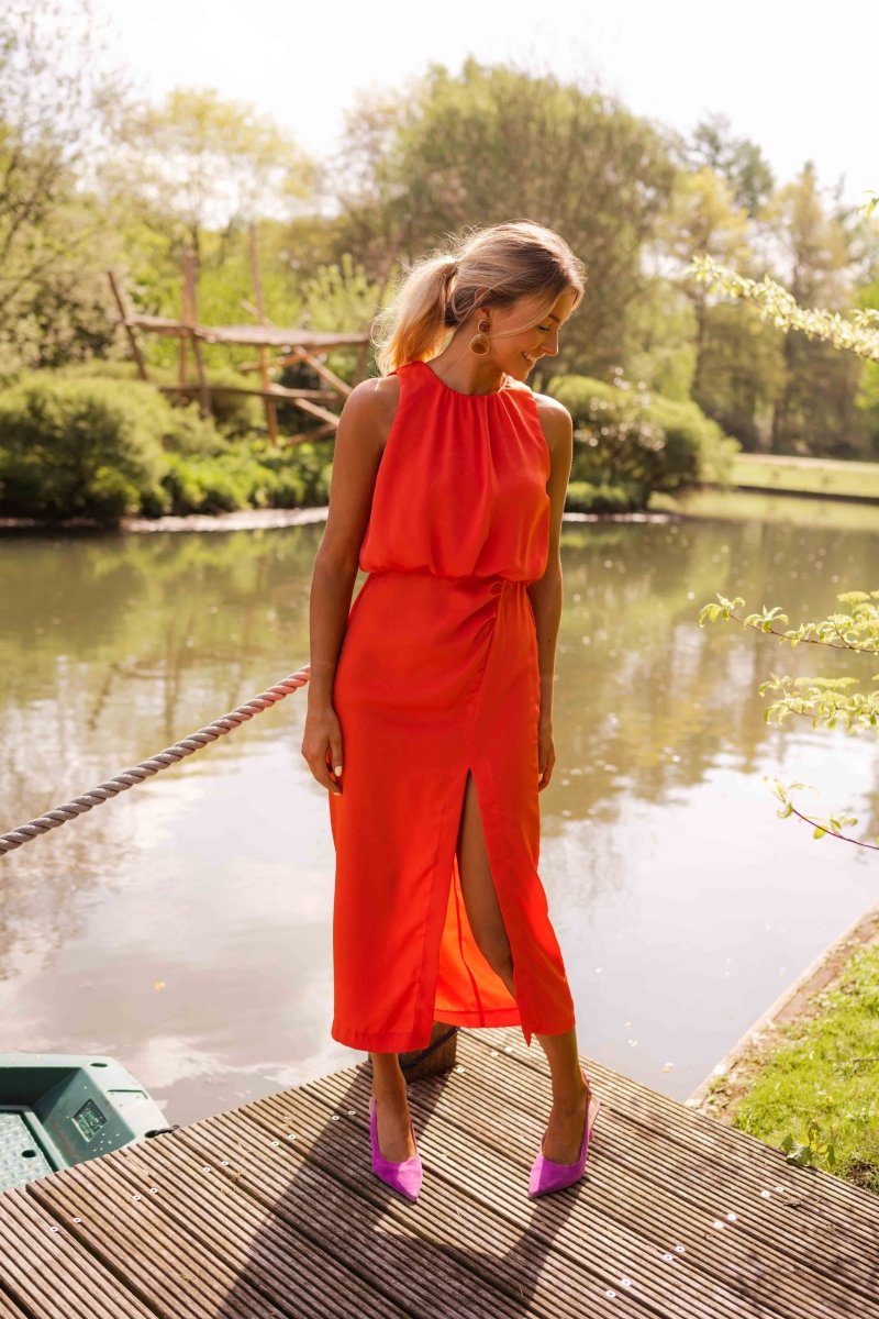 Women’s Summer Dress | Front Slit Detail