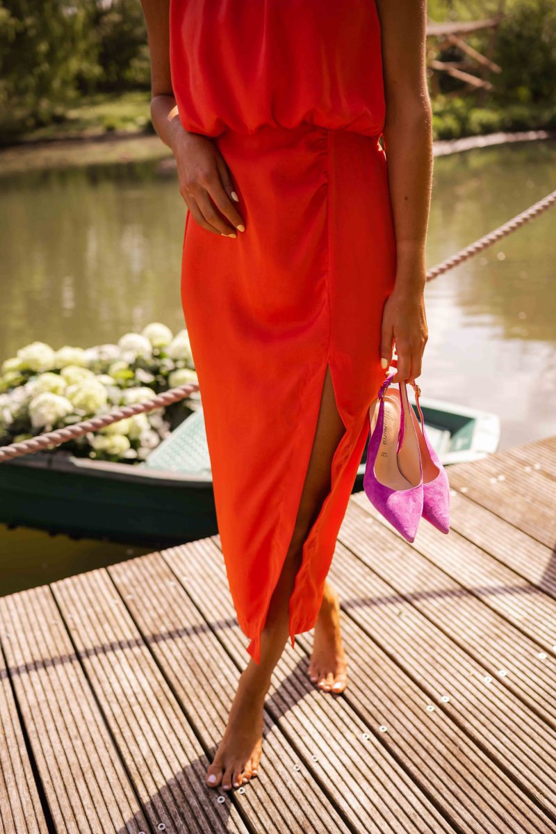 Women’s Summer Dress | Front Slit Detail