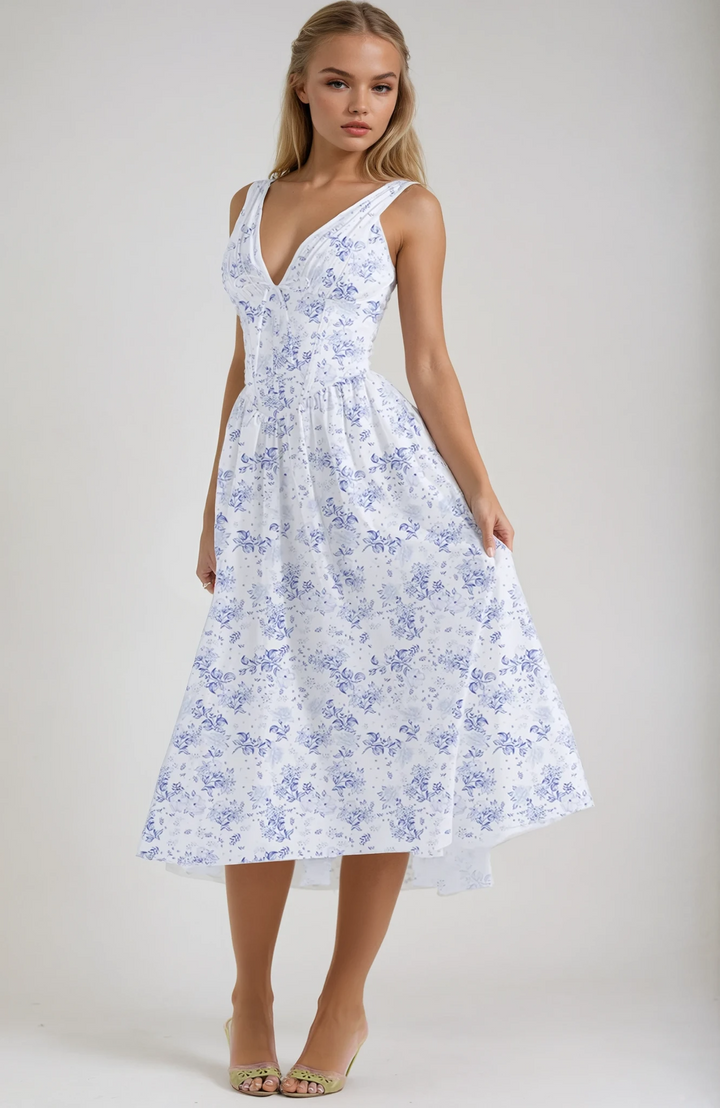 Women’s Summer Dress | Midi Length Skirt