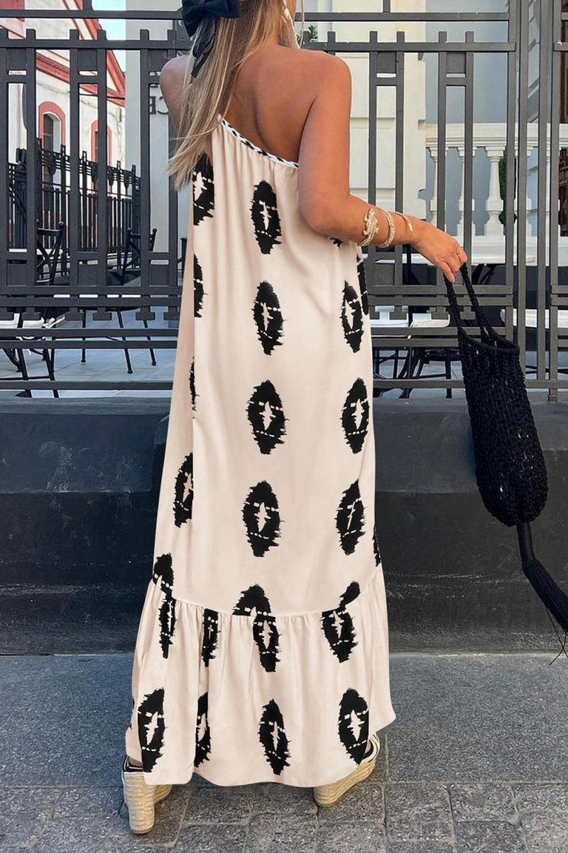 Valerie One-Shoulder Maxi Dress