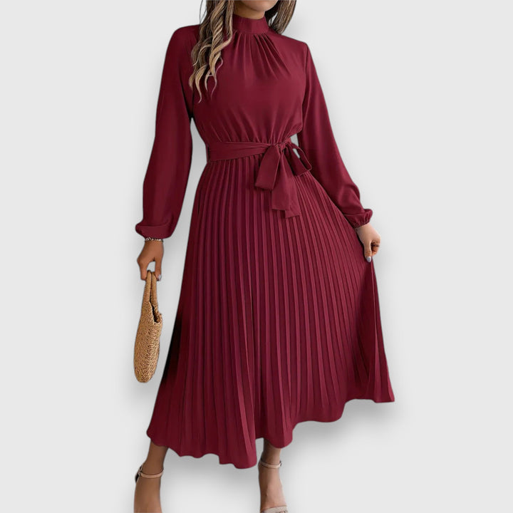Women's Dress | High Neck Midi