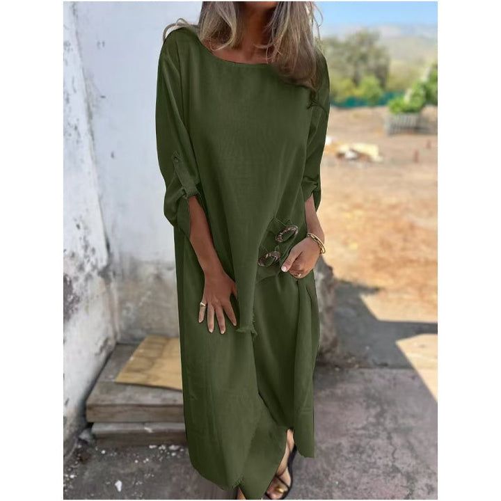 Women’s Matching Set | Asymmetric Hem Design
