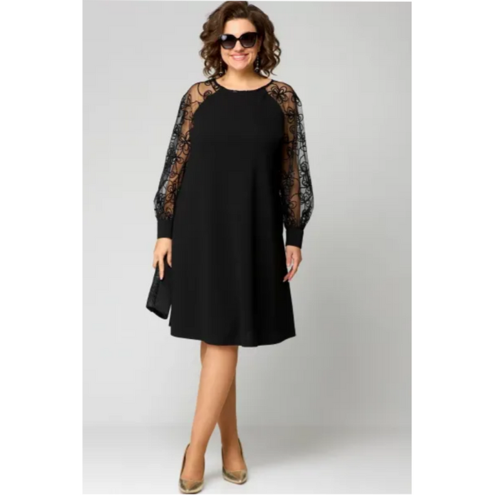 Women’s Dress | Round Neck Midi
