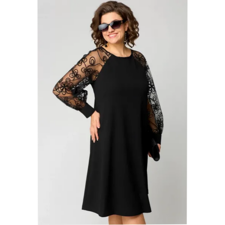 Women’s Dress | Round Neck Midi