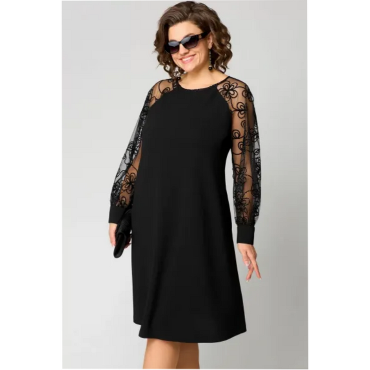 Women’s Dress | Round Neck Midi