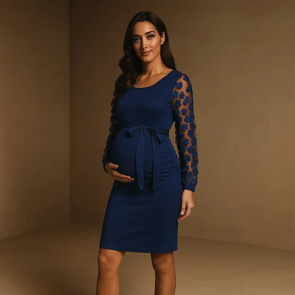 Women's Lace Maternity Dress