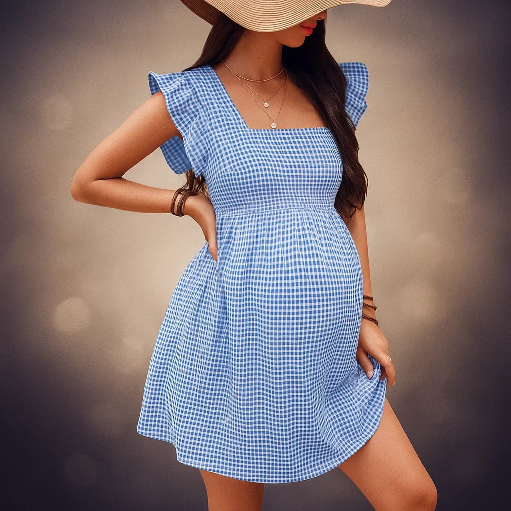 Women's Maternity Summer Dress - Stylish and Comfortable