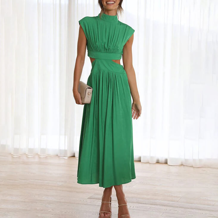Women's Dress | High Neckline Maxi