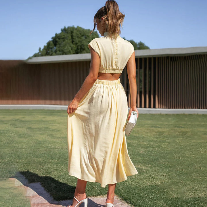 Women's Dress | High Neckline Maxi