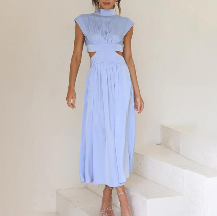 Women's Dress | High Neckline Maxi