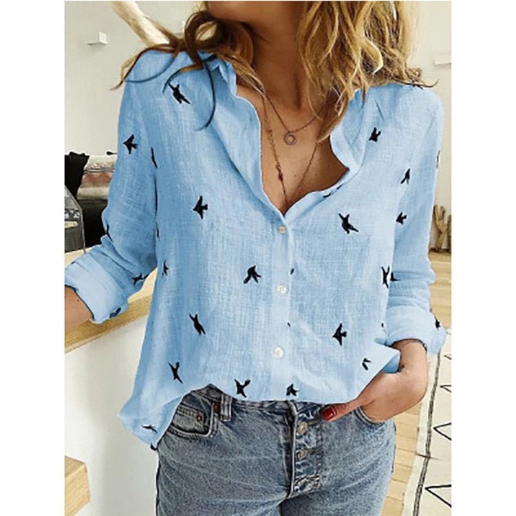 Sofia – Linen Stylish Women’s Blouse