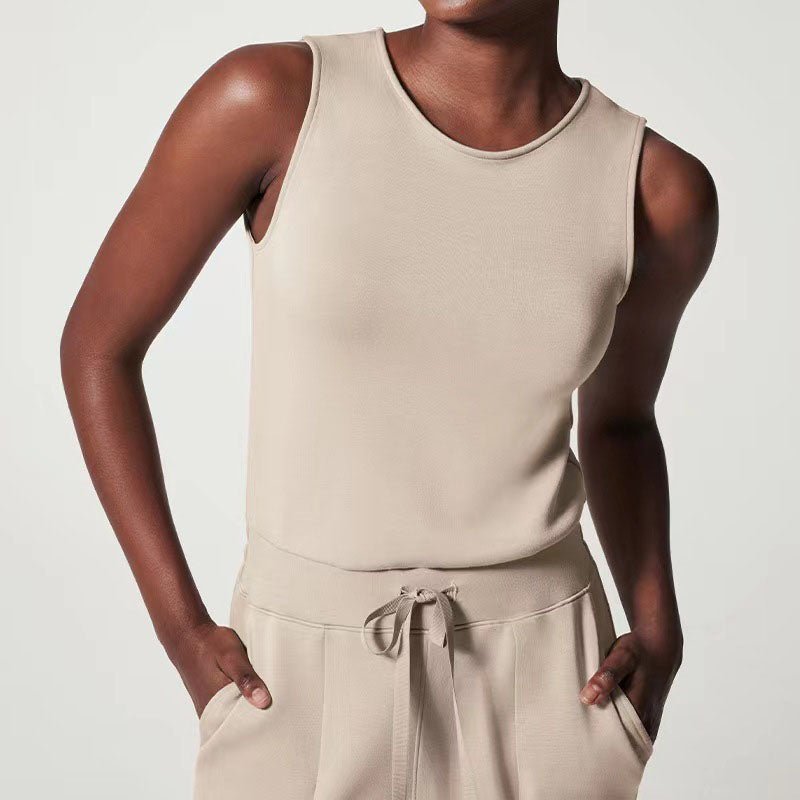 Women’s Jumpsuit | Sleeveless Wide Leg