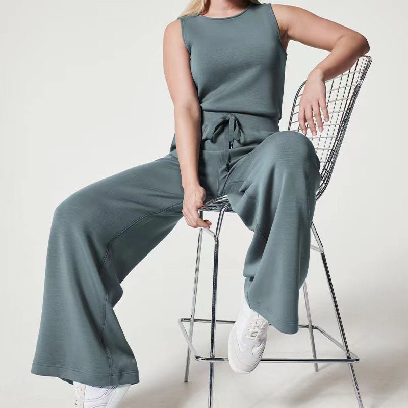 Women’s Jumpsuit | Sleeveless Wide Leg