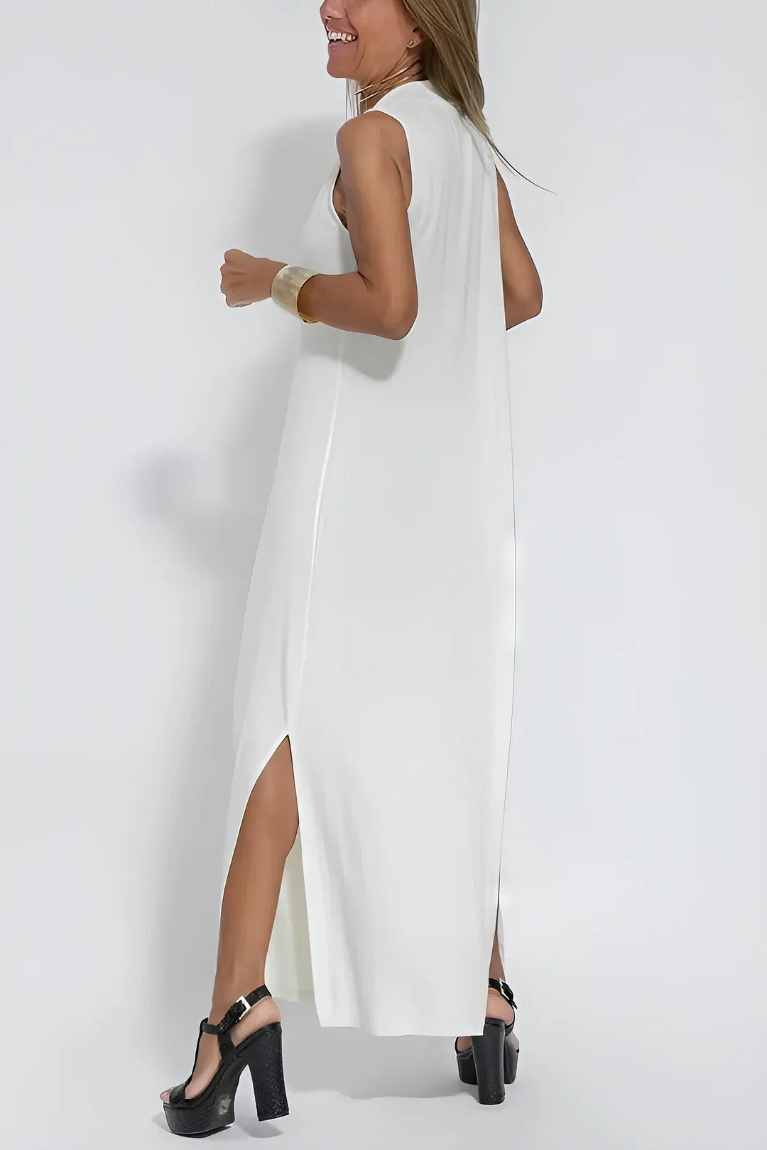 Women's Dress  | Sleeveless Maxi Long Outer Layer