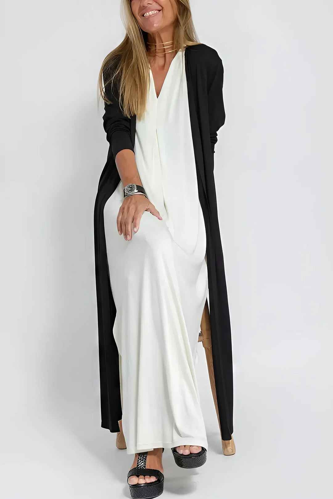 Women's Dress  | Sleeveless Maxi Long Outer Layer