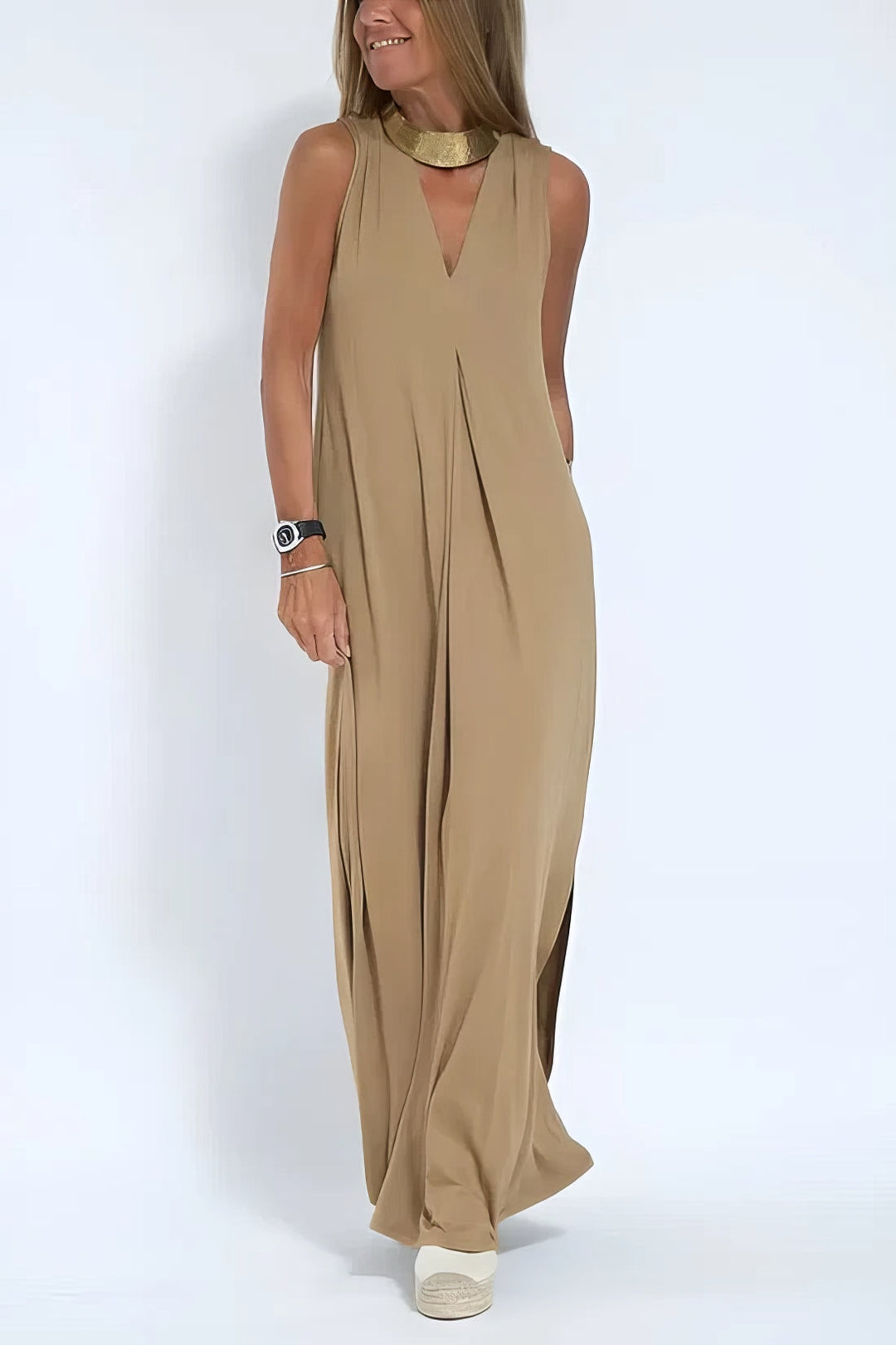 Women's Dress  | Sleeveless Maxi Long Outer Layer