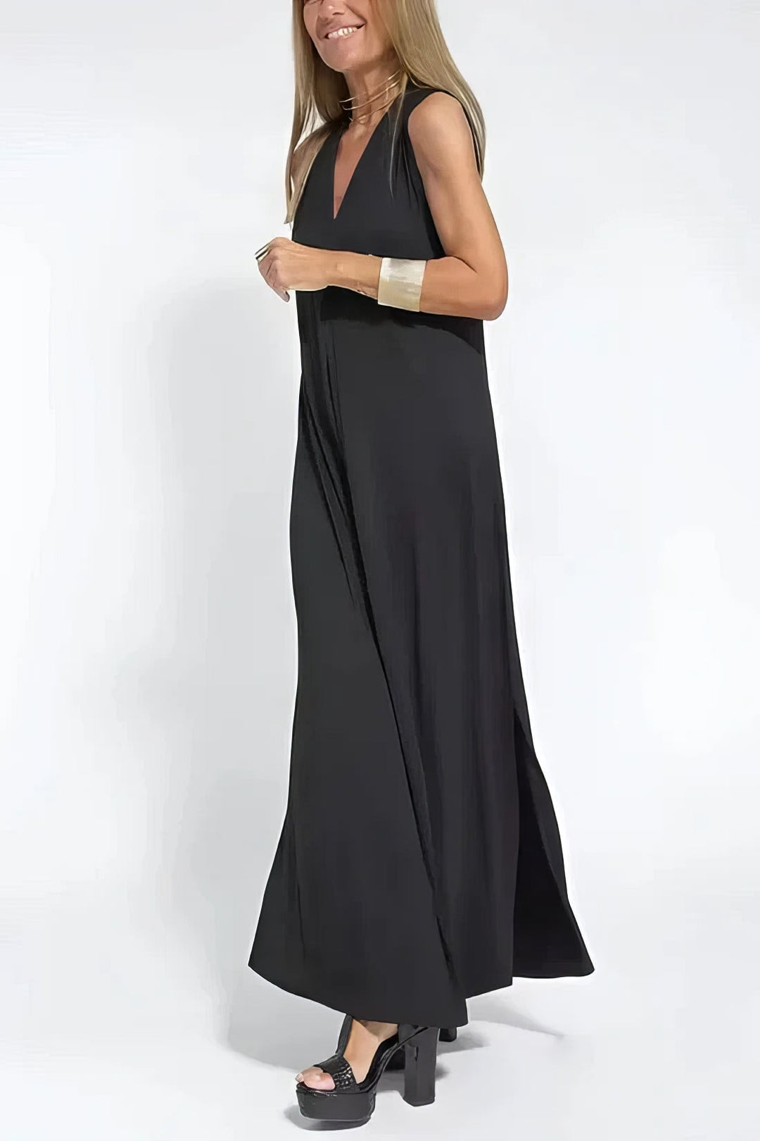Women's Dress  | Sleeveless Maxi Long Outer Layer